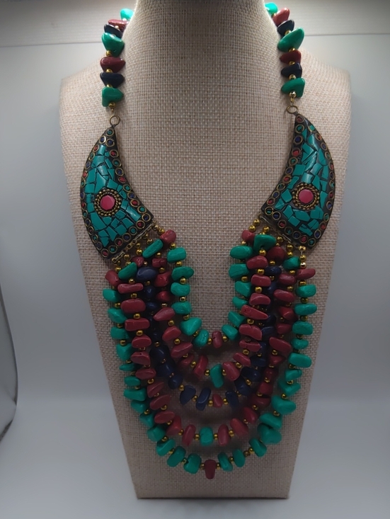 Tibetan Jewelry - Tibetan Statement Piece